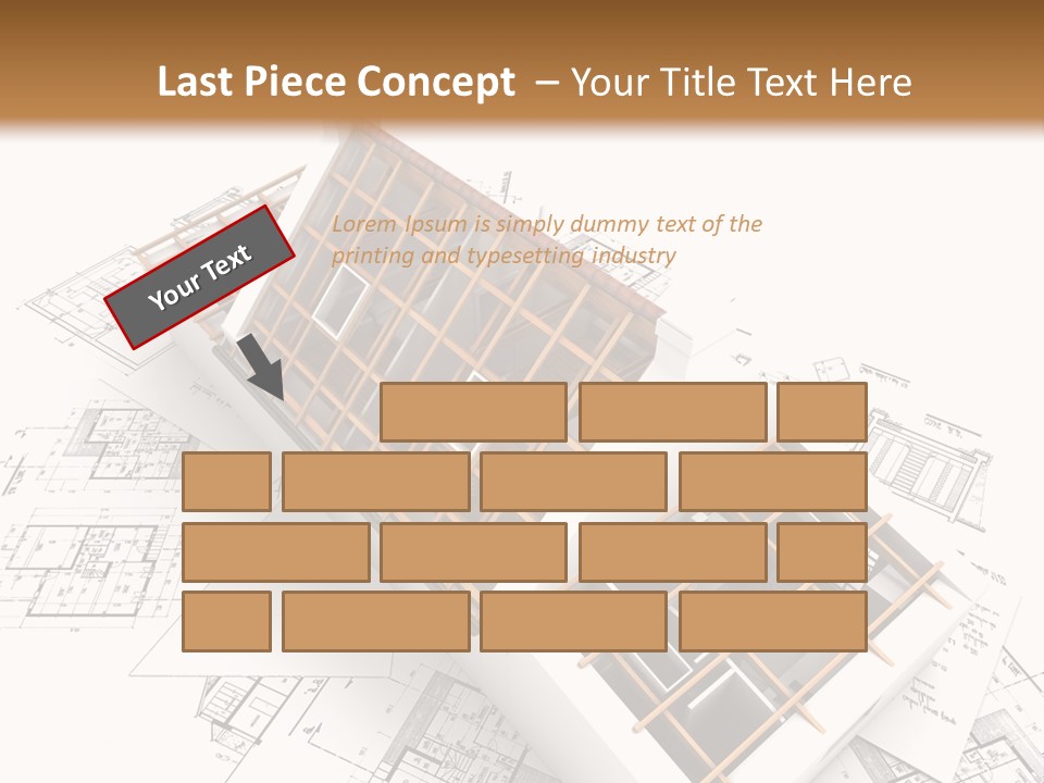 Architecture Draw Flat PowerPoint Template