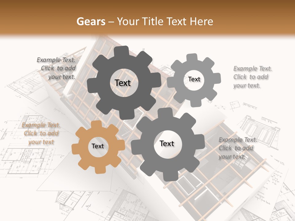 Architecture Draw Flat PowerPoint Template