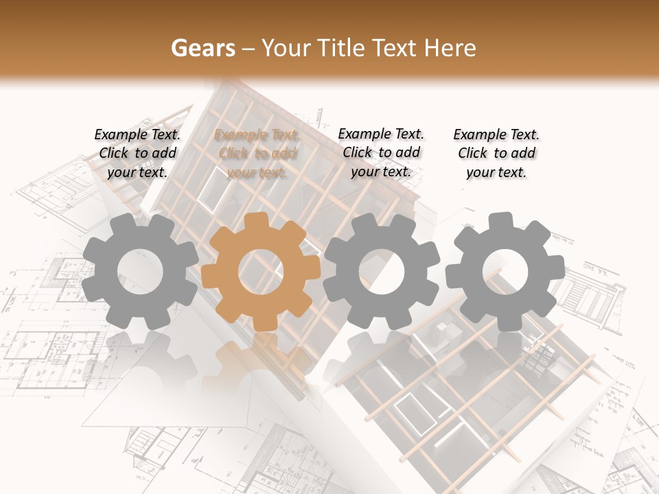 Architecture Draw Flat PowerPoint Template