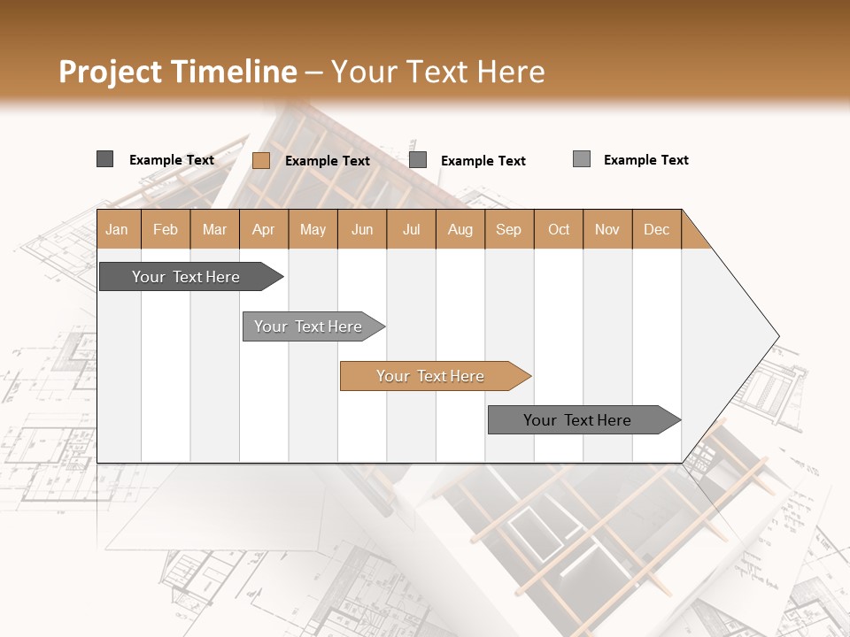 Architecture Draw Flat PowerPoint Template