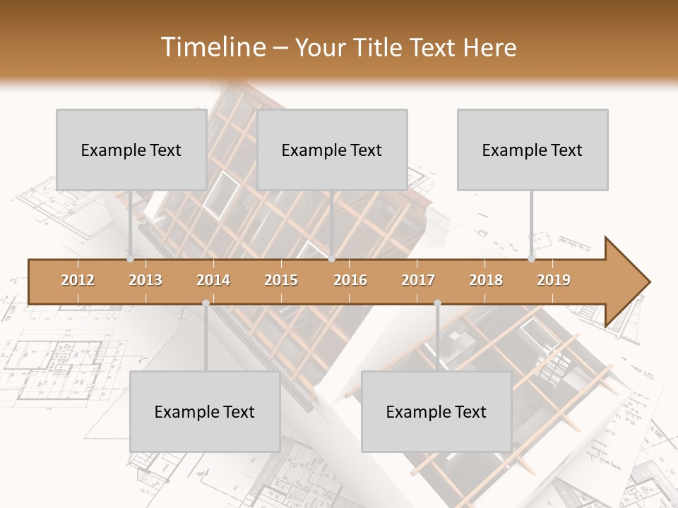 Architecture Draw Flat PowerPoint Template