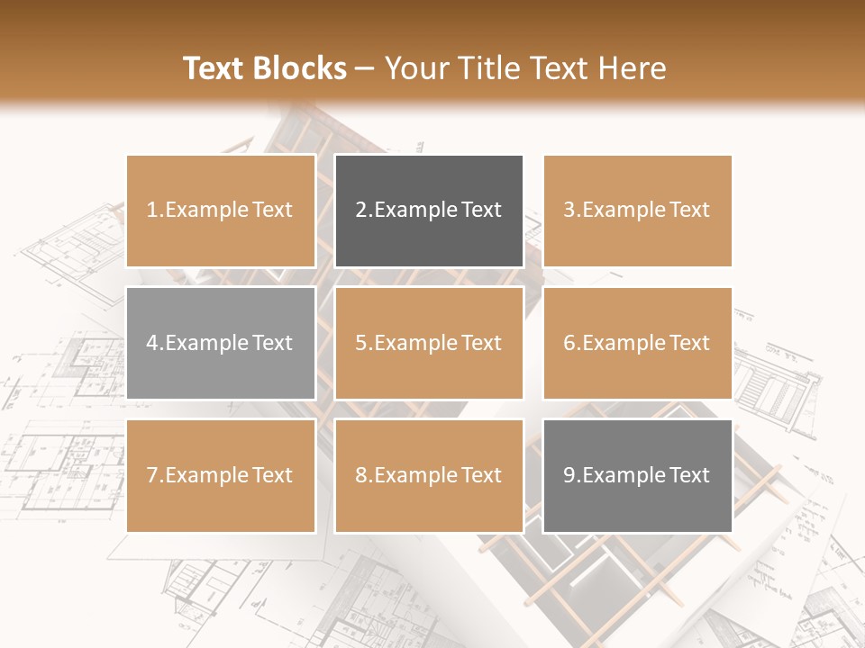 Architecture Draw Flat PowerPoint Template