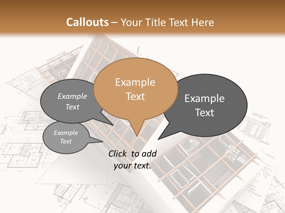 Architecture Draw Flat PowerPoint Template