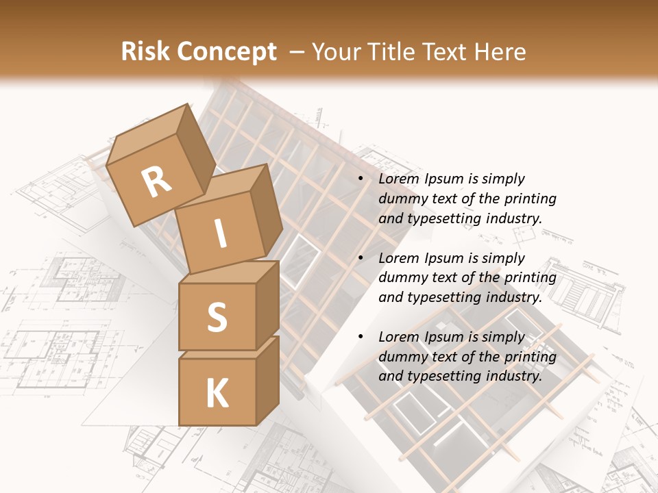 Architecture Draw Flat PowerPoint Template