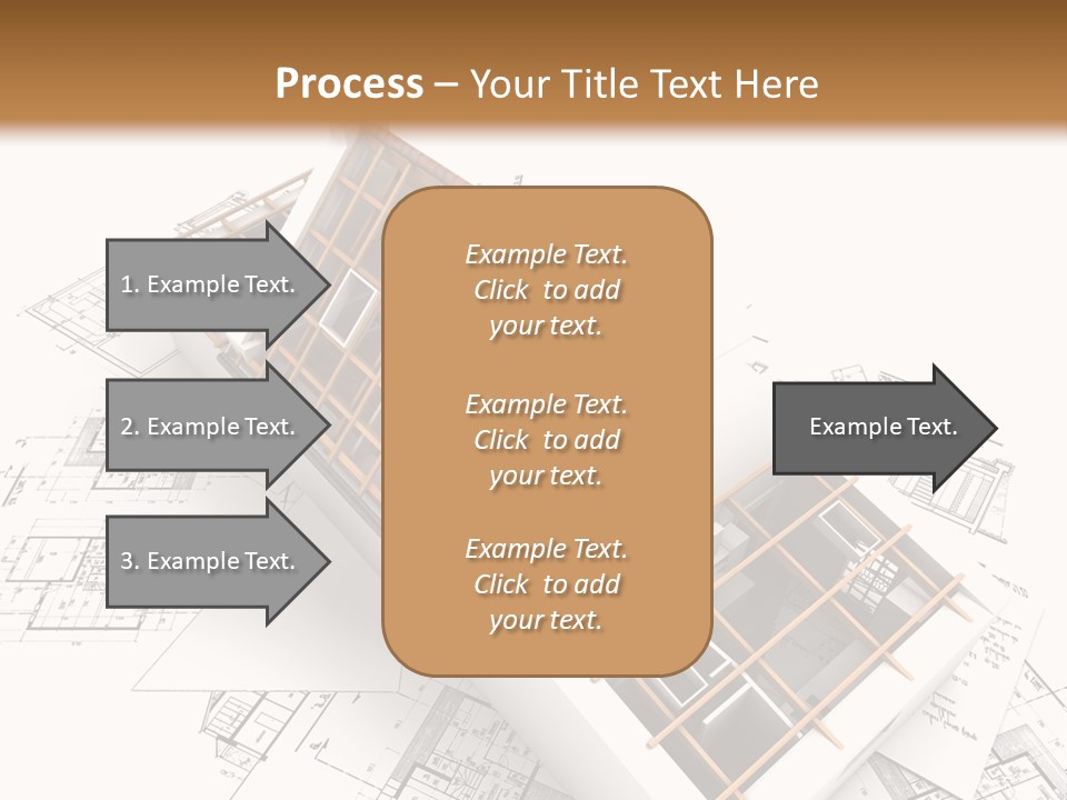 Architecture Draw Flat PowerPoint Template