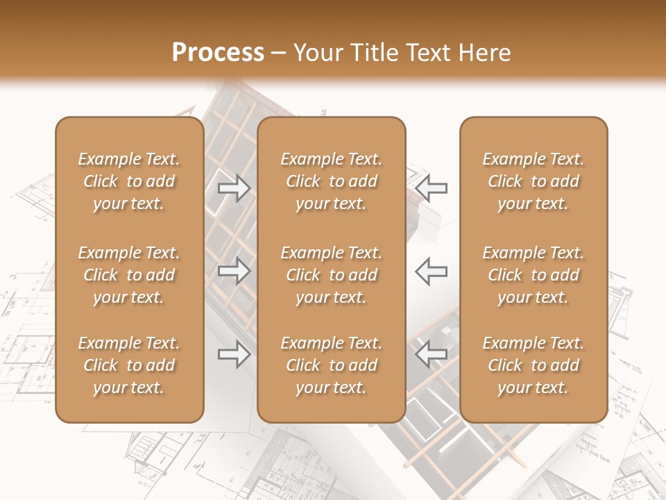 Architecture Draw Flat PowerPoint Template