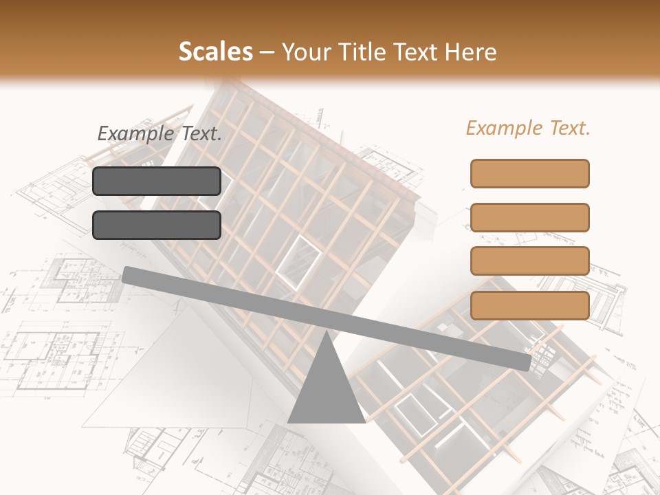 Architecture Draw Flat PowerPoint Template