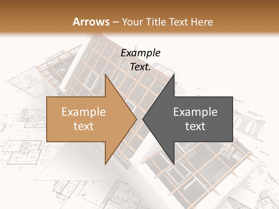 Architecture Draw Flat PowerPoint Template
