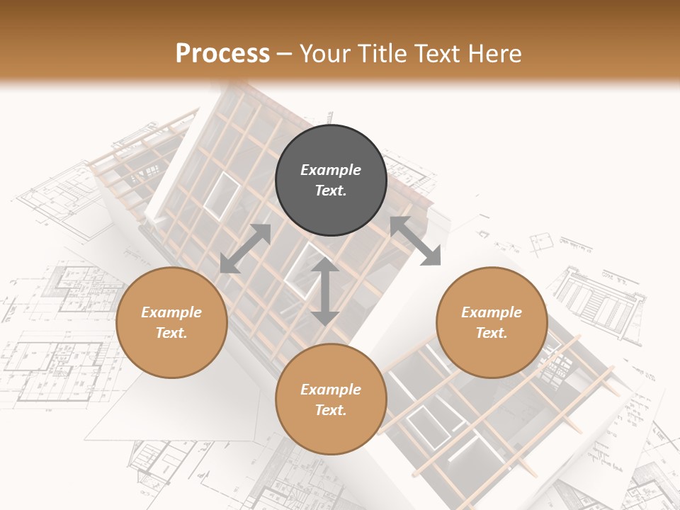 Architecture Draw Flat PowerPoint Template