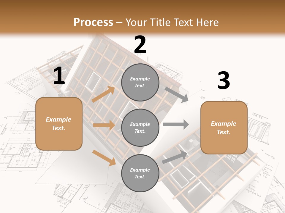 Architecture Draw Flat PowerPoint Template