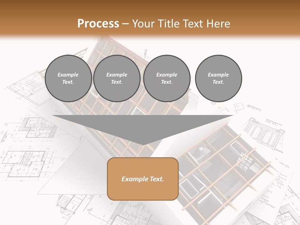 Architecture Draw Flat PowerPoint Template