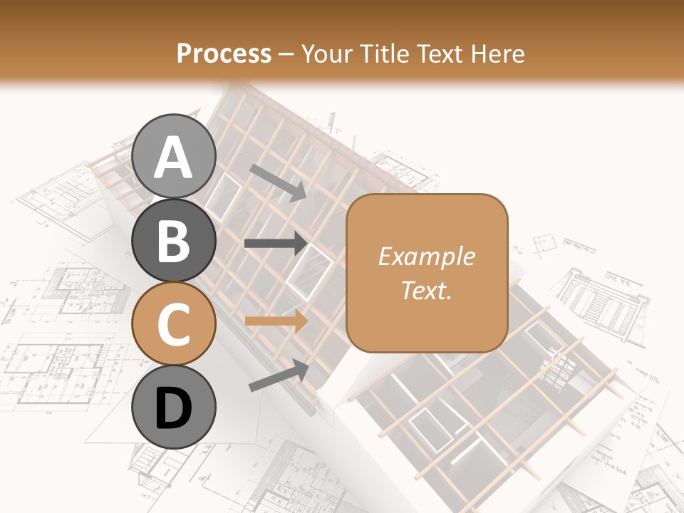 Architecture Draw Flat PowerPoint Template