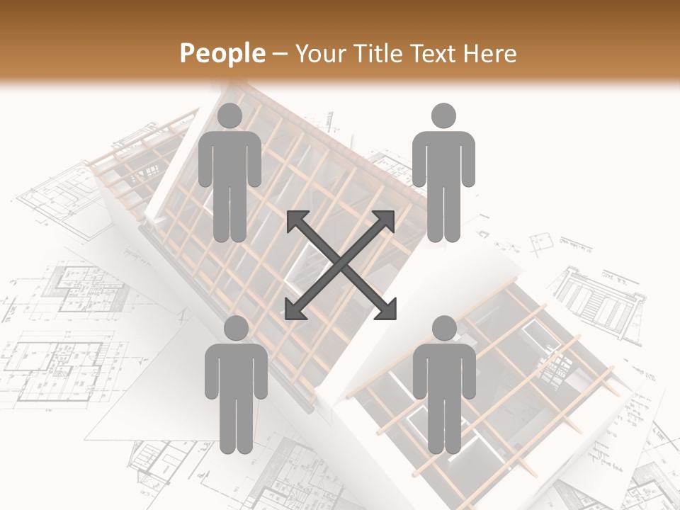 Architecture Draw Flat PowerPoint Template