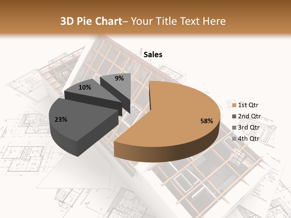 Architecture Draw Flat PowerPoint Template
