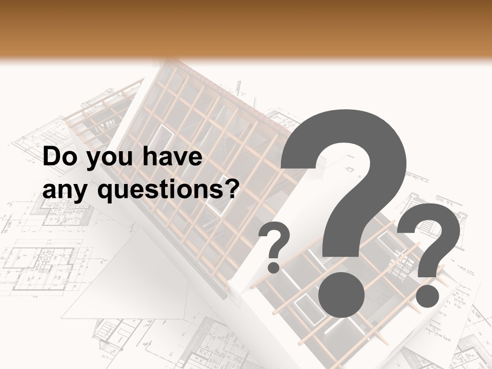 Architecture Draw Flat PowerPoint Template