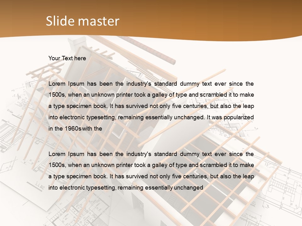 Business Property Domestic PowerPoint Template