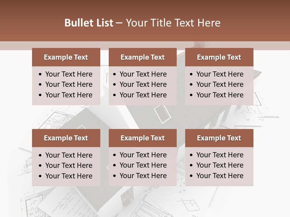 Architecture Study Pencil PowerPoint Template