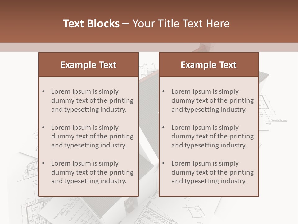 Architecture Study Pencil PowerPoint Template