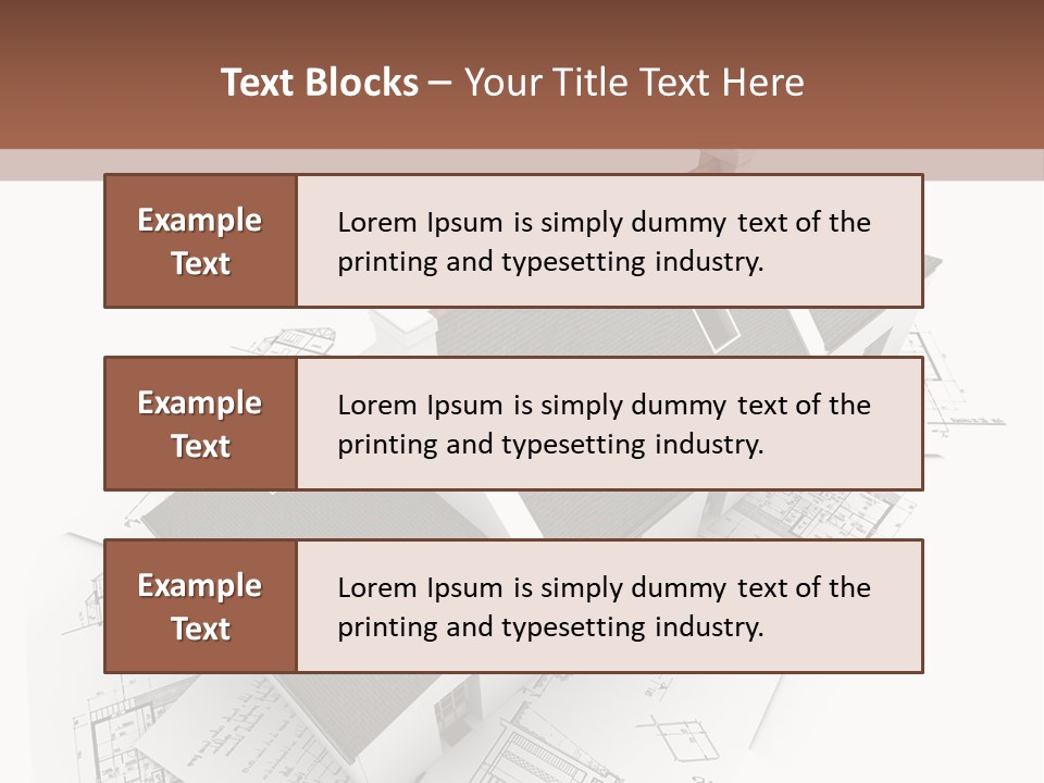 Architecture Study Pencil PowerPoint Template