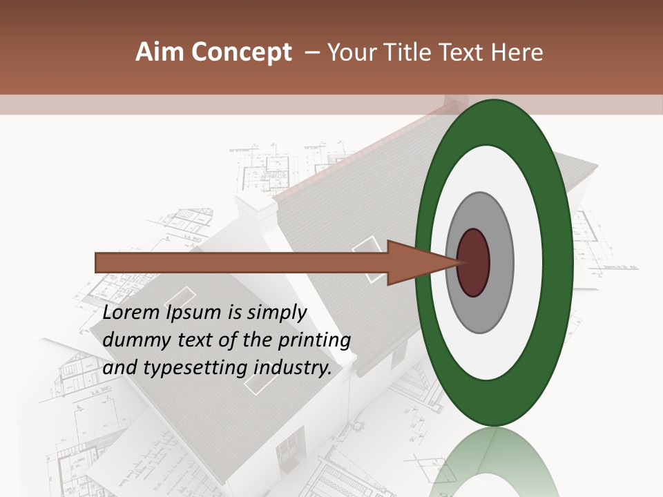 Architecture Study Pencil PowerPoint Template