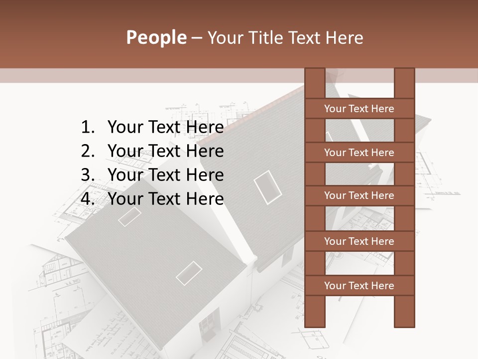 Architecture Study Pencil PowerPoint Template