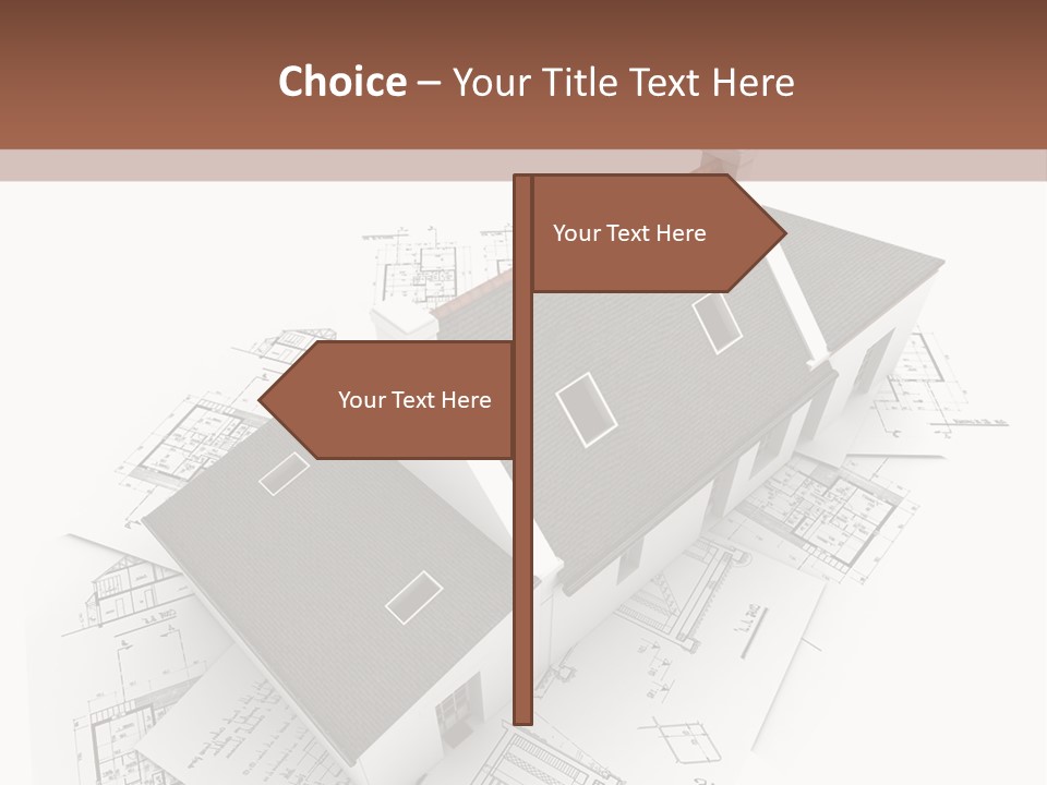 Architecture Study Pencil PowerPoint Template