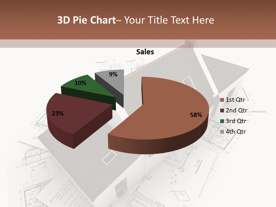 Architecture Study Pencil PowerPoint Template