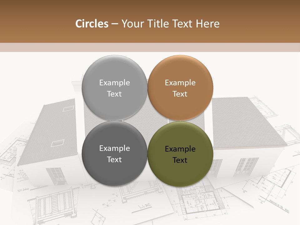 Family Roof Property PowerPoint Template