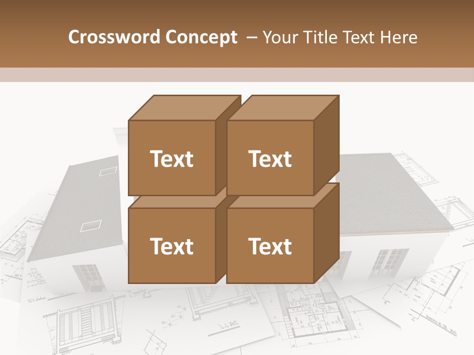 Family Roof Property PowerPoint Template