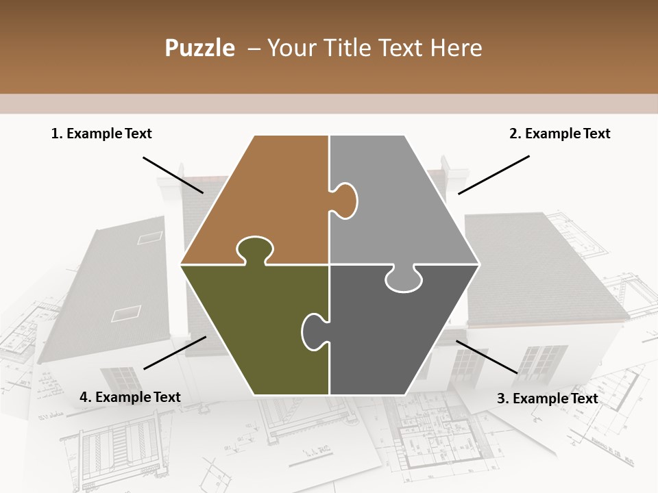 Family Roof Property PowerPoint Template