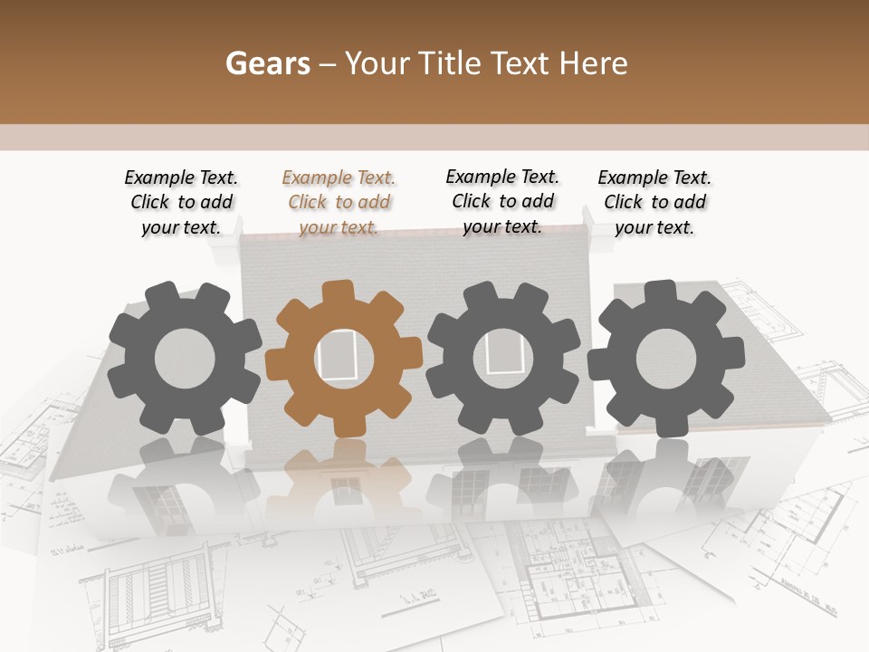 Family Roof Property PowerPoint Template