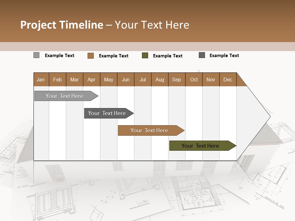 Family Roof Property PowerPoint Template