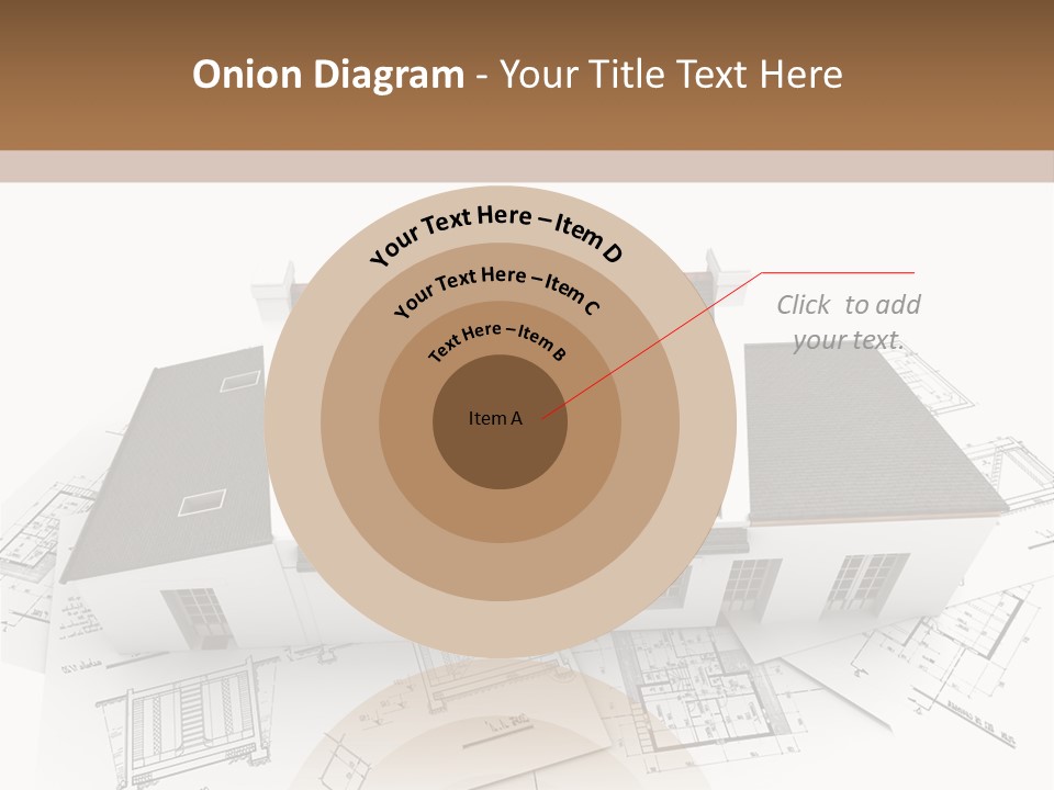 Family Roof Property PowerPoint Template