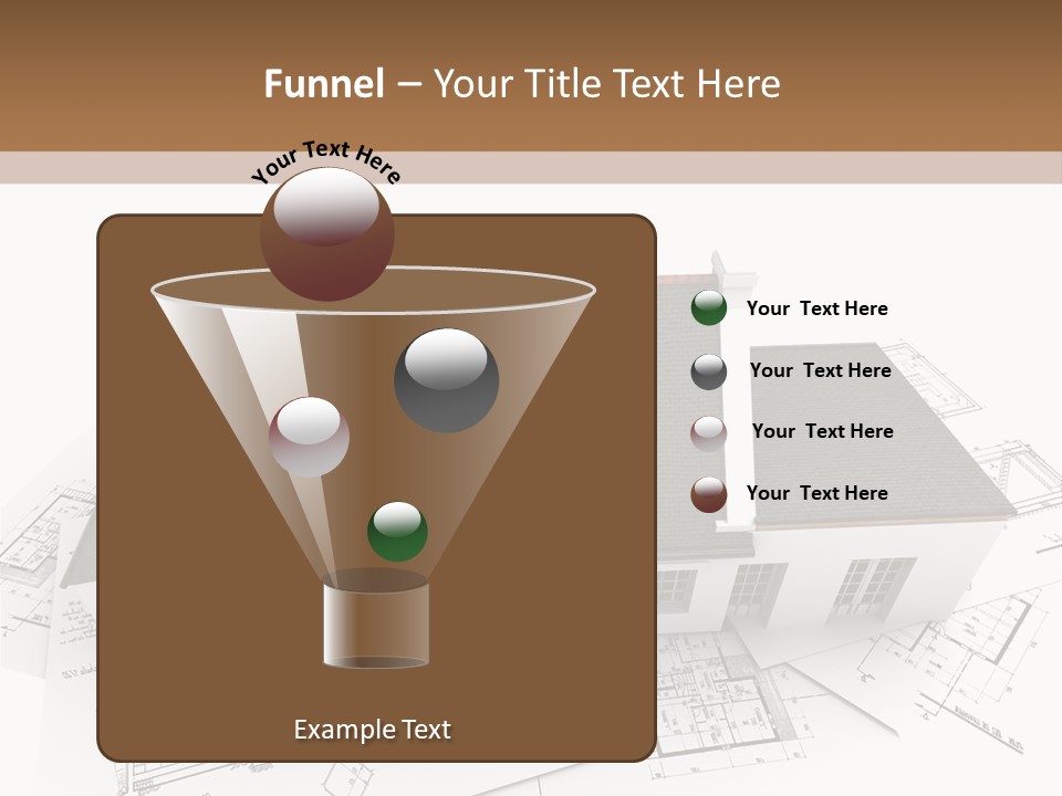 Family Roof Property PowerPoint Template
