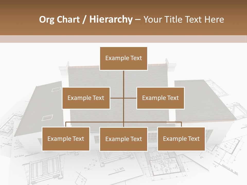 Family Roof Property PowerPoint Template