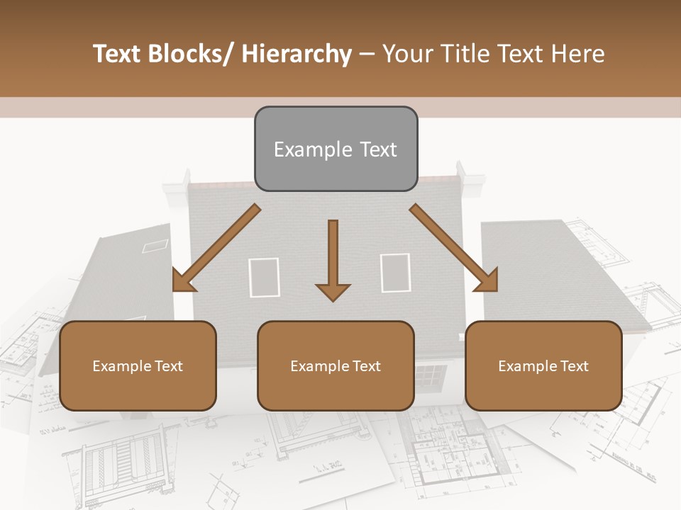 Family Roof Property PowerPoint Template