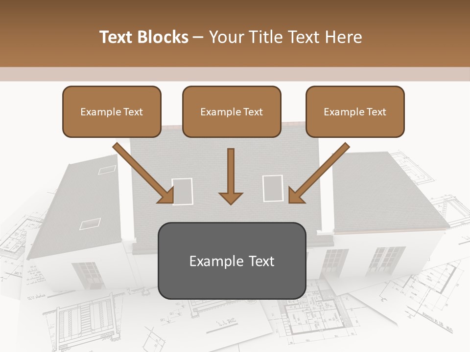 Family Roof Property PowerPoint Template
