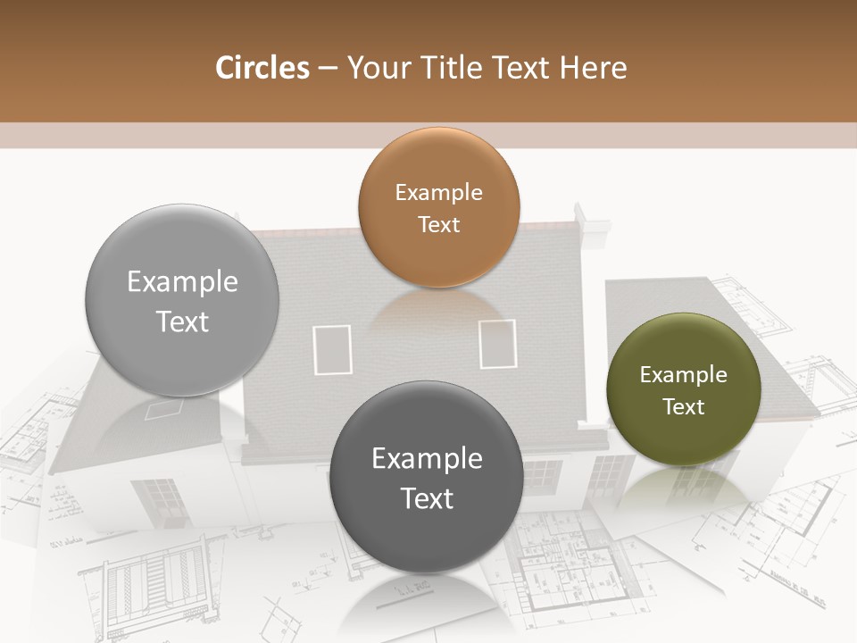 Family Roof Property PowerPoint Template