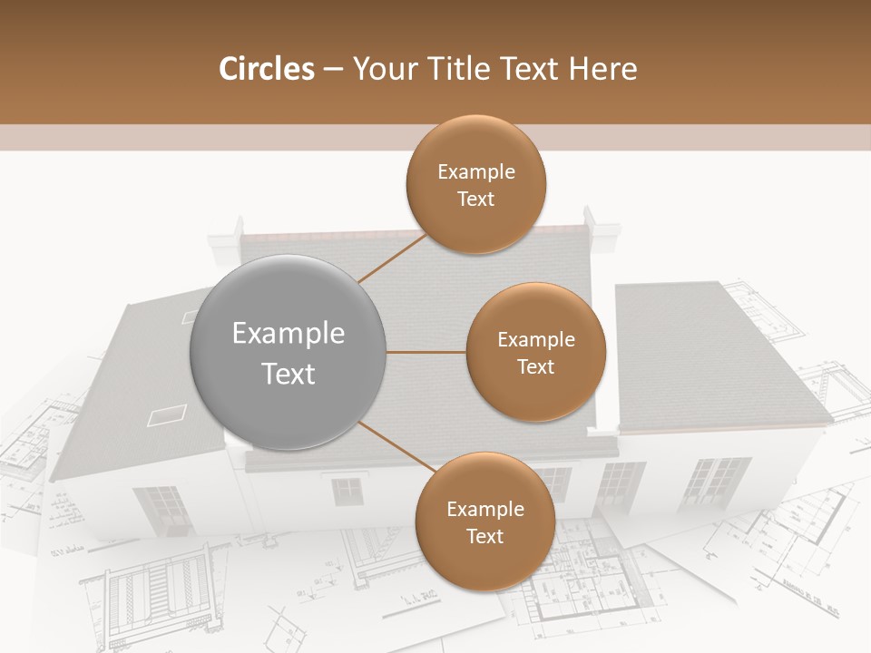 Family Roof Property PowerPoint Template