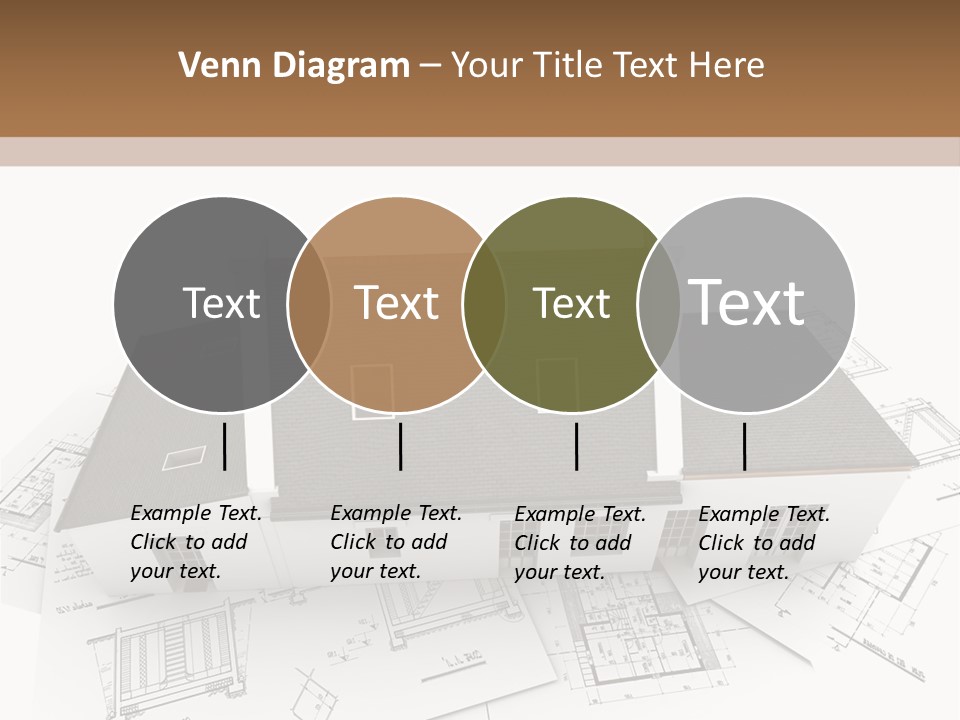 Family Roof Property PowerPoint Template