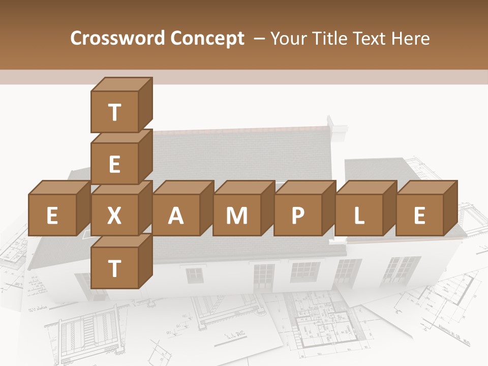 Family Roof Property PowerPoint Template