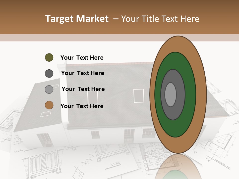 Family Roof Property PowerPoint Template