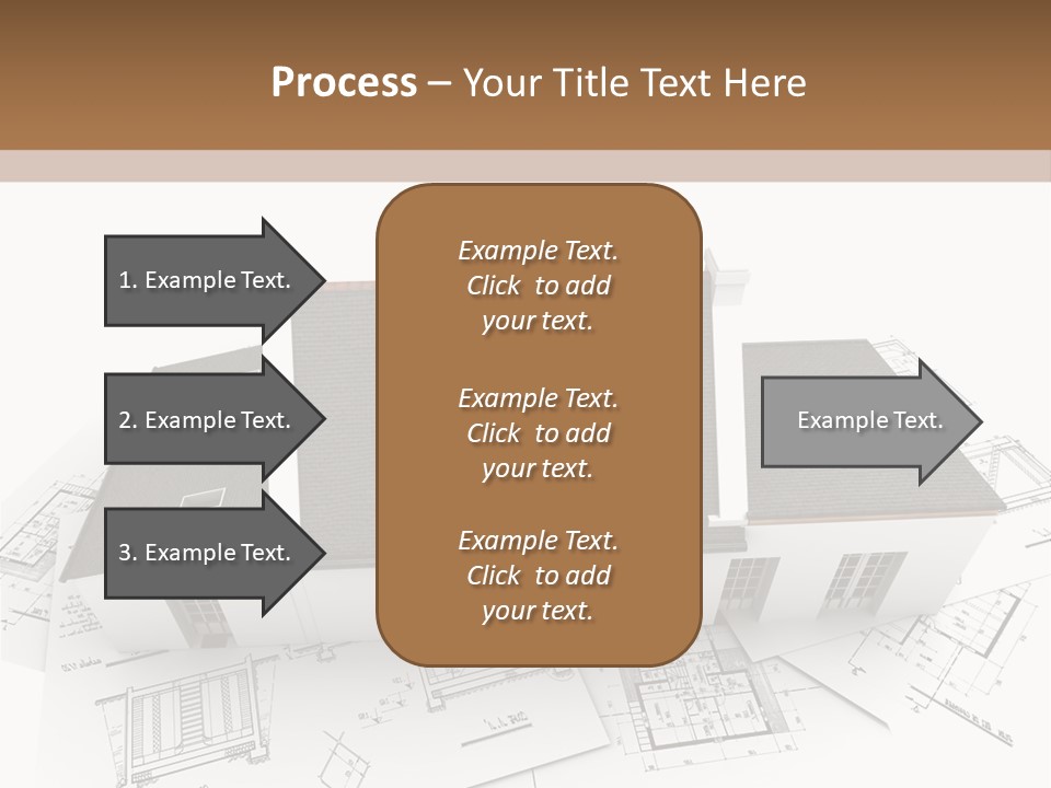 Family Roof Property PowerPoint Template