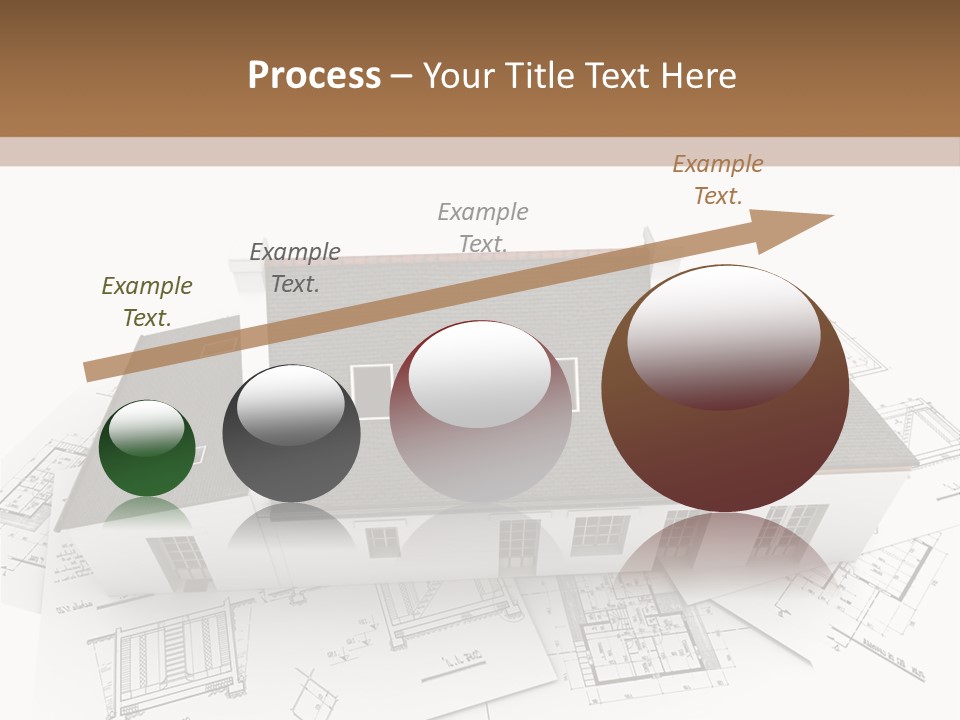 Family Roof Property PowerPoint Template