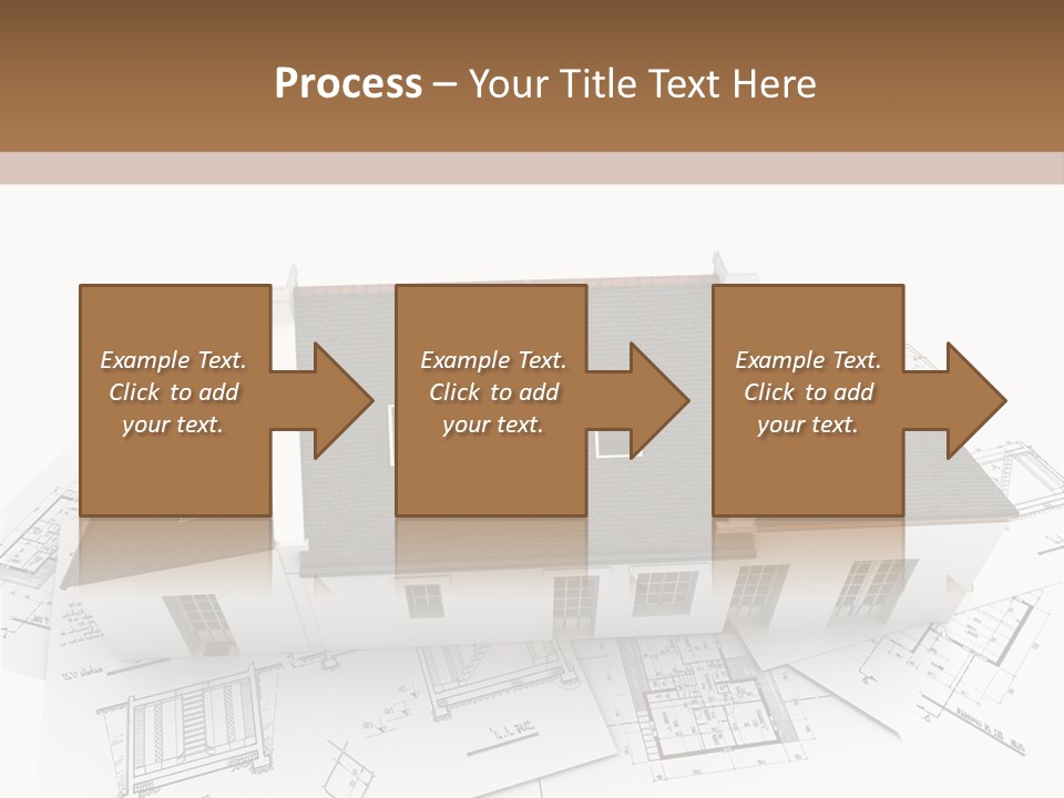 Family Roof Property PowerPoint Template