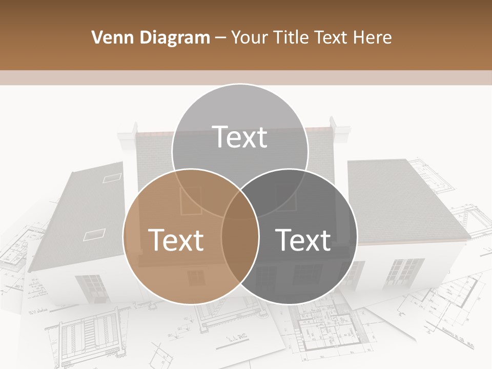 Family Roof Property PowerPoint Template