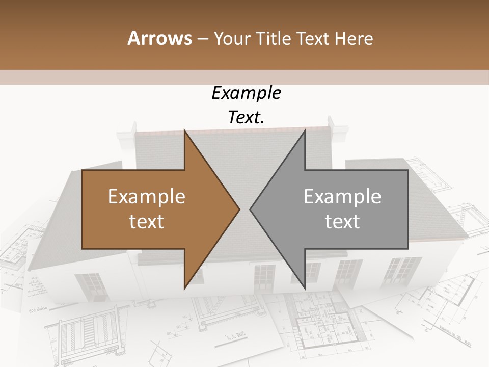 Family Roof Property PowerPoint Template