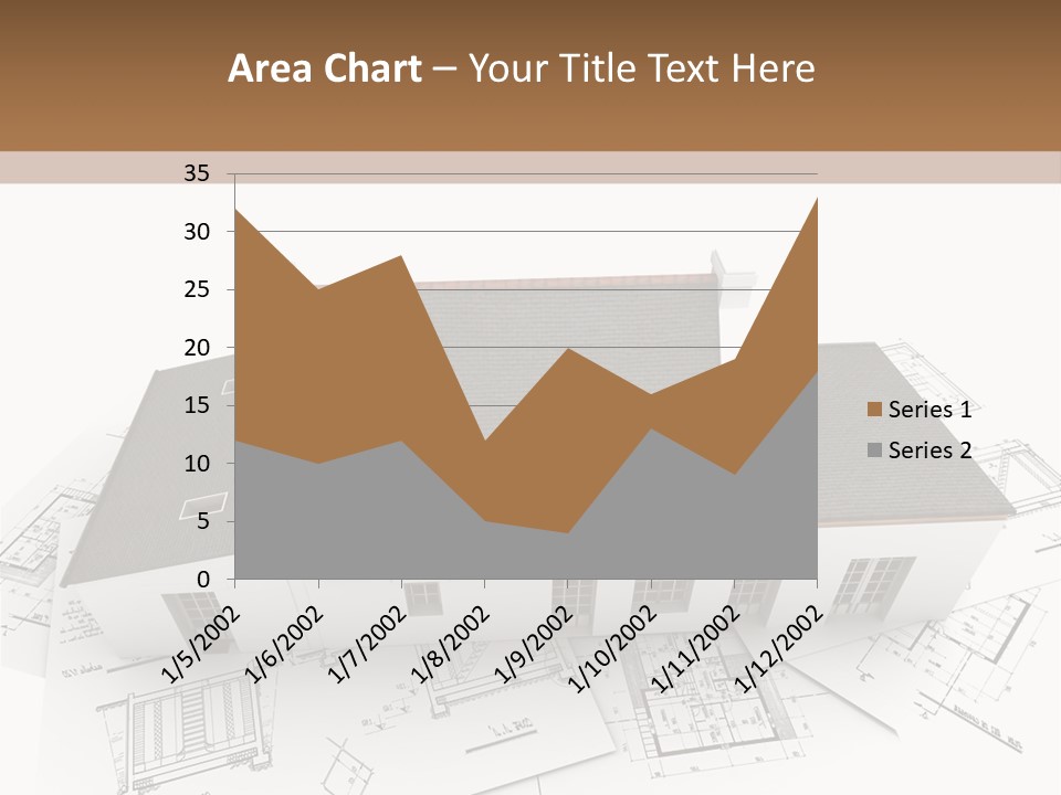 Family Roof Property PowerPoint Template