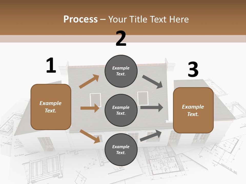 Family Roof Property PowerPoint Template