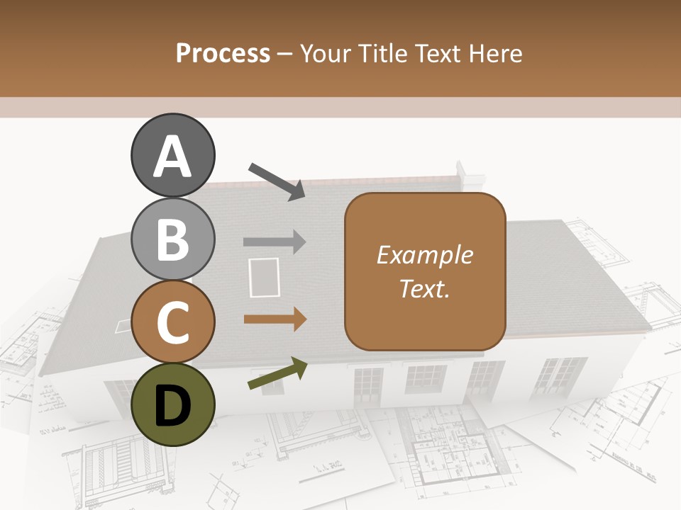 Family Roof Property PowerPoint Template